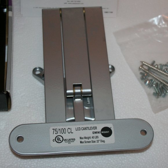OMNI LCD CANTILEVER MOUNT 75/100 CL (New in box) - Picture 2 of 9